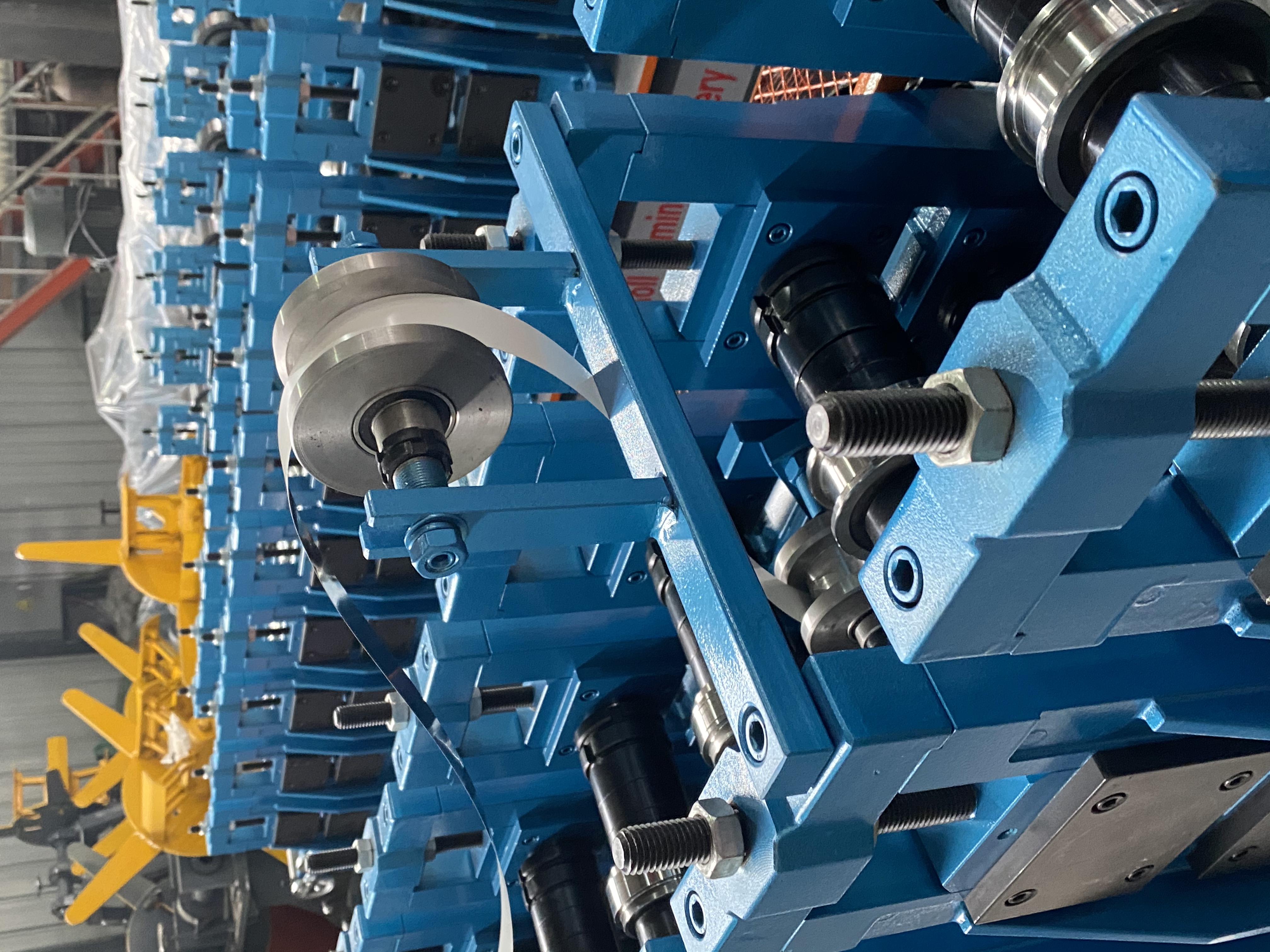 Main T bar roll forming machine production line