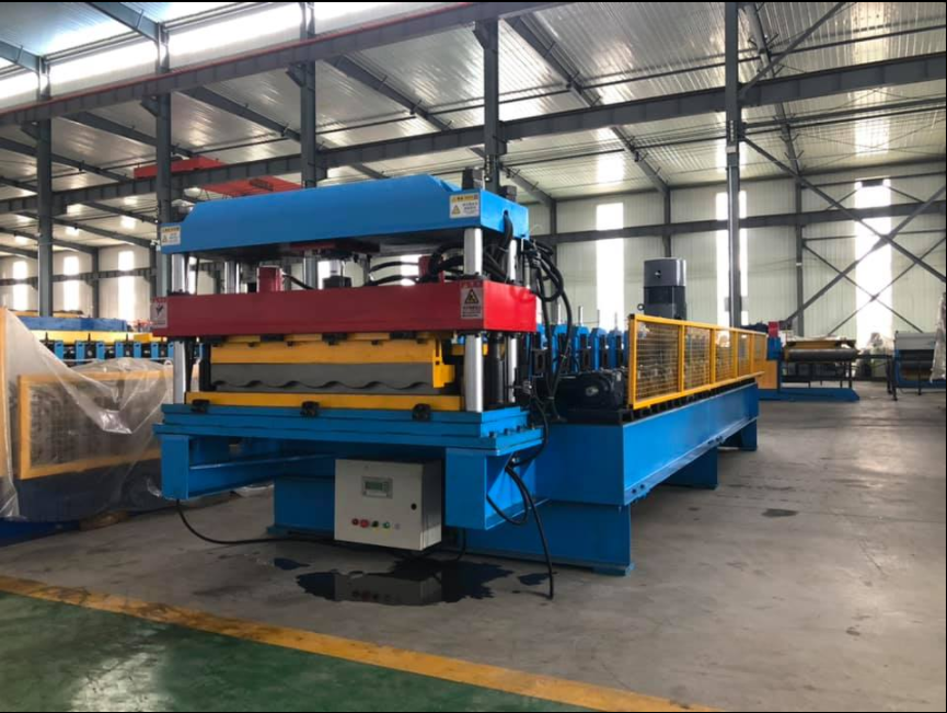 ZHONGTUO Glazed Tile Roll Forming Machine